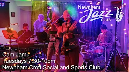 CamJam at Newnham Jazz Club Cambridge.