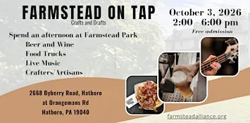 Farmstead on Tap: Crafts and Drafts
