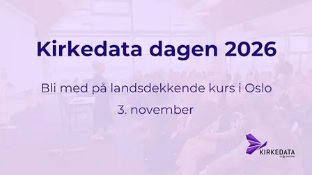 Kirkedata dagen 2026