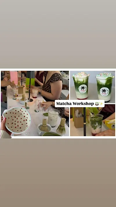 ✨ Matcha Workshop ✨ Keramik bemalen I Matcha I Mocktails