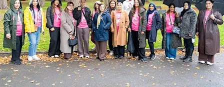 Imran Khan Cancer Appeal 5K Pink Walk - Queen's Park - Bolton