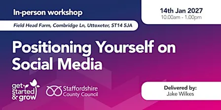 January 2027 Social Media Workshop (Get Started & Grow)