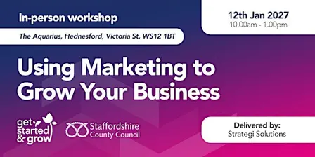 January 2027 Marketing Workshop (Get Started & Grow)