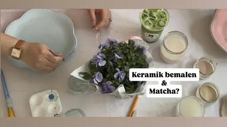 ✨Keramik bemalen I Matcha I Mocktails✨ Basic Ticket