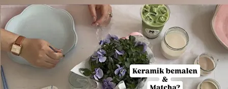 ✨Keramik bemalen I Matcha I Mocktails✨ Basic Ticket