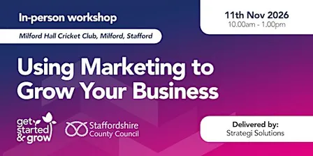 November Marketing Workshop (Get Started & Grow)