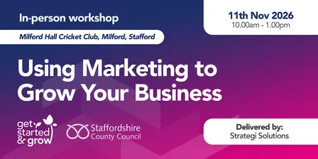 November Marketing Workshop (Get Started & Grow)