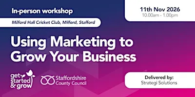 November Marketing Workshop (Get Started & Grow)