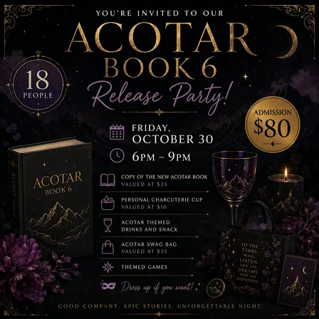 ACOTAR Book 6 Release Party