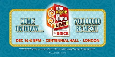 THE PRICE IS RIGHT LIVE
