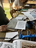 Lino Printing at RYE Bakery & Pizzeria