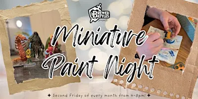 Miniature Paint Night