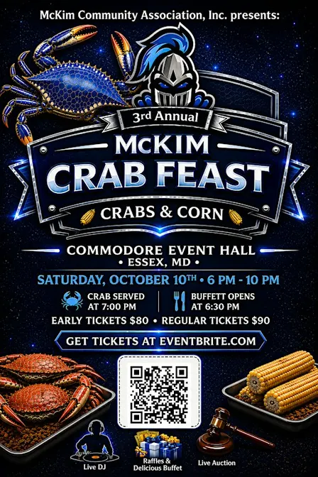 3nd Annual McKim Crab Feast