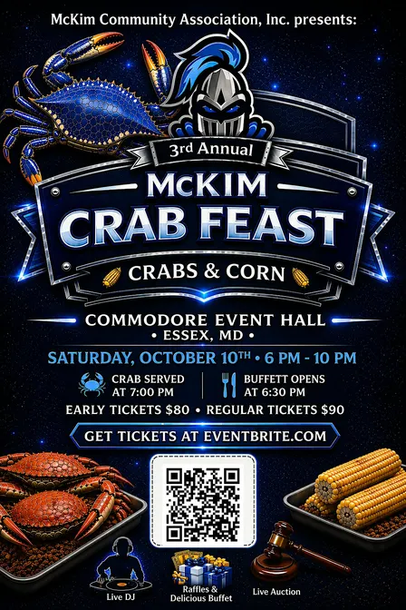 3nd Annual McKim Crab Feast