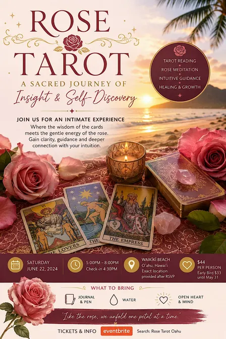 Rose Tarot: A Sacred Inwards & Self-Discovery