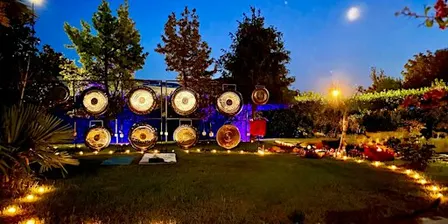 GHISALBA (Bg): BAGNO DI GONG all'APERTO ->  10 Gong Planetari Paiste
