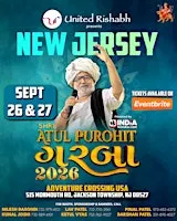 Atul Purohit Garba In New Jersey 2026 | Sept 27