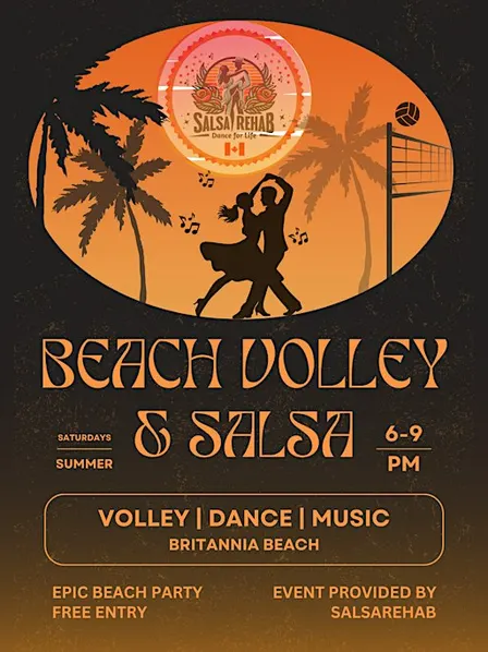 Beach Volley & Salsa @ Britannia- by SalsaRehab