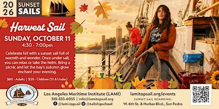 October 2026 Sunset Sail