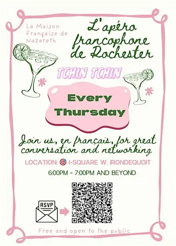 Apéro Francophone de Rochester
