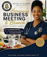 School of Nursing Affinity Group Homecoming Business Meeting & Brunch