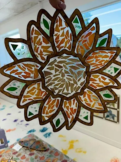 Resin suncatcher