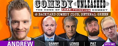 Andrew Lawrence at Comedy Unleashed (London)