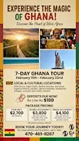 7 Day Ghana Heritage Tour