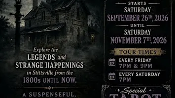 Stittsville Haunted Heritage Tours 2026