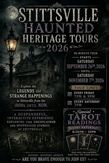Stittsville Haunted Heritage Tours 2026