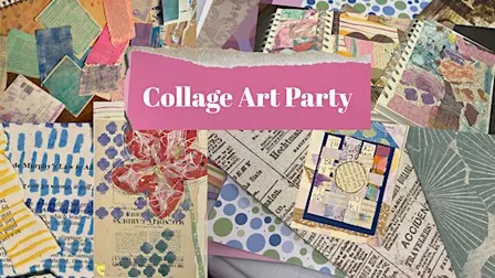 December Art Party: A Little Christmas Joy