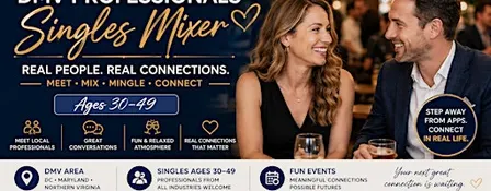 DC  Singles and Dating : Meet, Mix & Mingle with Singles Ages 30–49