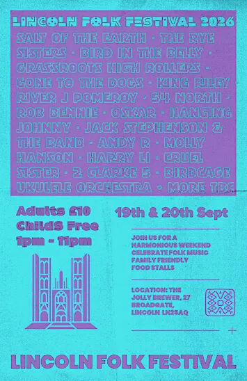 Lincoln Folk Festival 2026