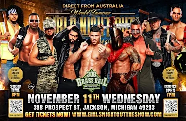 Australia's Girls Night Out Live: Magic Mike Experience (Jackson, MI)