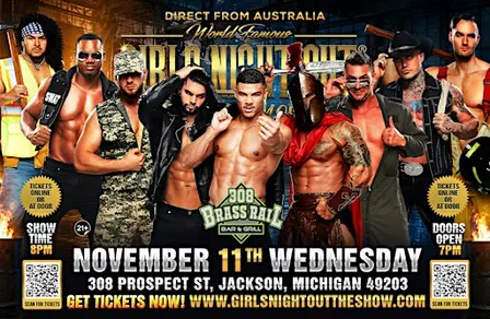 Australia's Girls Night Out Live: Magic Mike Experience (Jackson, MI)