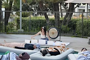 Floating Sound Bath at Coronado Marriott