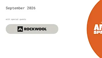 CPD Club (09.26) with special guests Rockwool