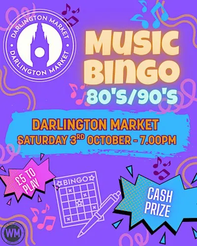 Music Bingo- 80's/90's