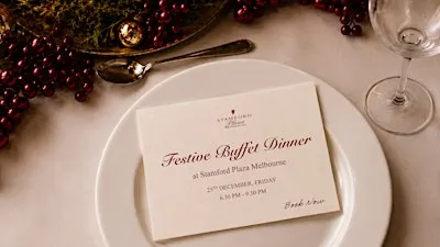 Christmas Day Buffet Dinner | Stamford Plaza Melbourne