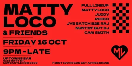 MATTY LOCO & FRIENDS - NEWCASTLE (NSW) SHOW