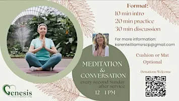 Meditation and Conversation