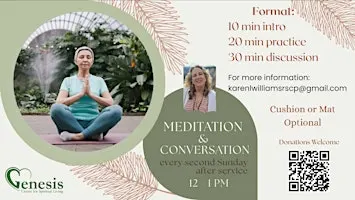 Meditation and Conversation
