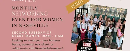 connectHER: NETWORKING for ALL women-in-business