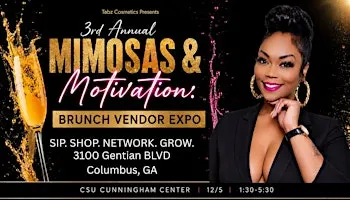 3rd Annual Mimosas & Motivation: Brunch Vendor Expo