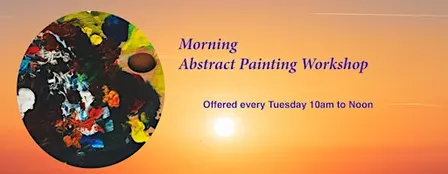 Morning Abstract Paint Class