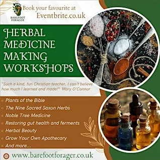 Hands On Herbalism Workshop:¨ Nine Sacred Saxon Herbs (1/5)
