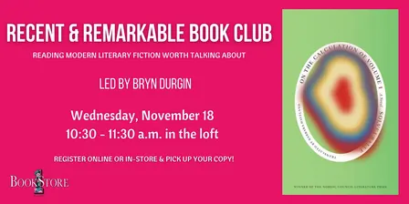 Recent & Remarkable Book Club: "On the Calculation of Volume (Book 1)"
