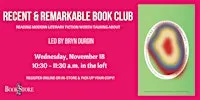 Recent & Remarkable Book Club: "On the Calculation of Volume (Book 1)"
