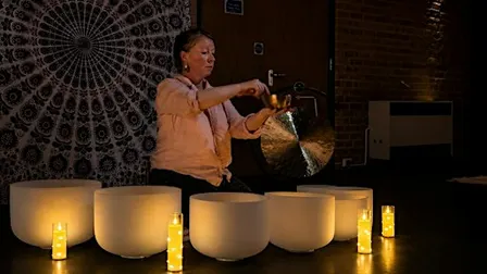Sound Bath for deep relaxation - September Harvest Moon