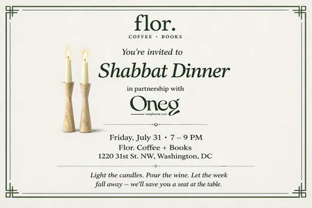 Shabbat Dinner at Flor